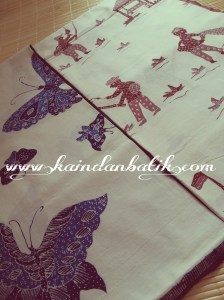 Kain Tulis Kumpeni Dasar Putih Size 2mx1m IDR 125.000